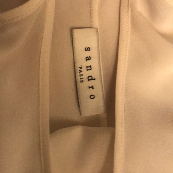 💕Sandro silk Top💕 - Picture 4 of 4